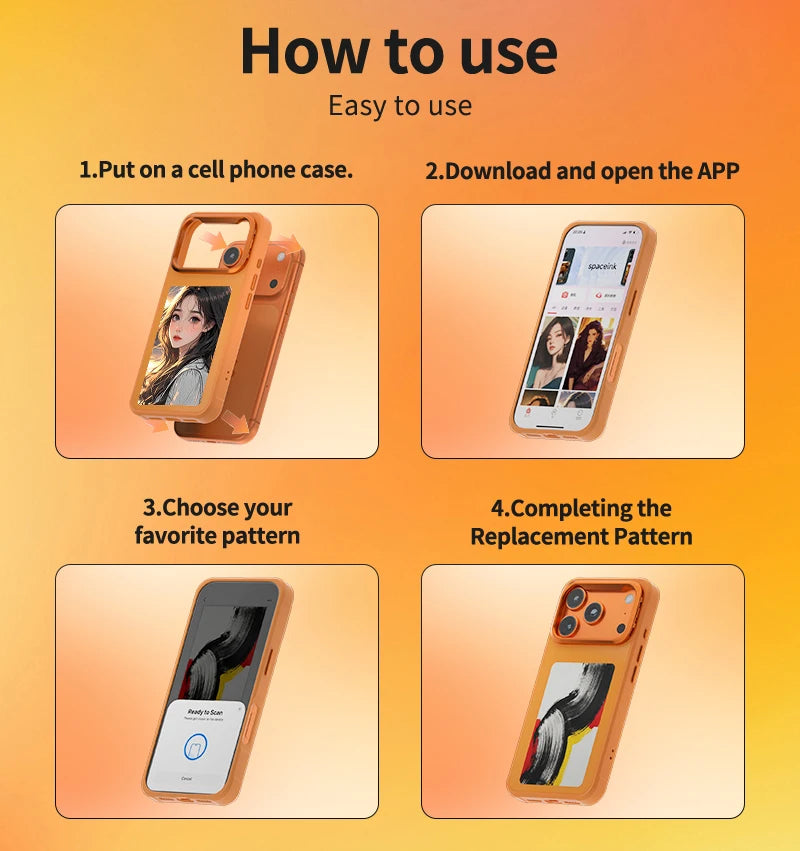 E-Ink Digital Canvas Smart Case